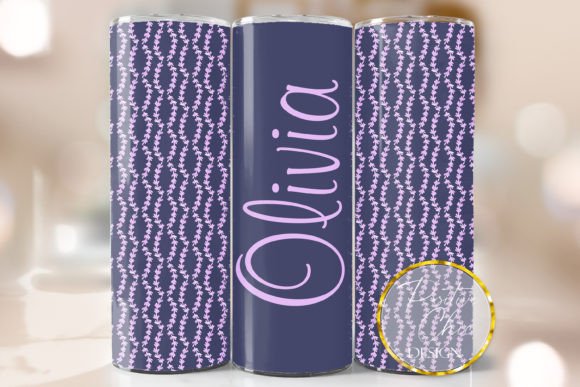 Download Purple Custom Name Tumbler Wrap Design - Tumbler wrap design Collection