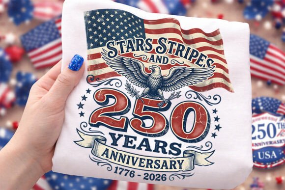 Download 250th Anniversary 1776-2026 Eagle Design - Design Collection