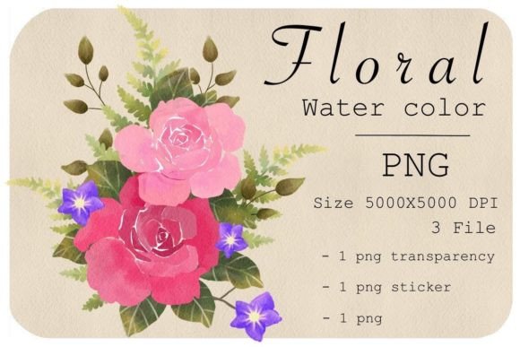 Download Floral Watercolor Design - Design Collection