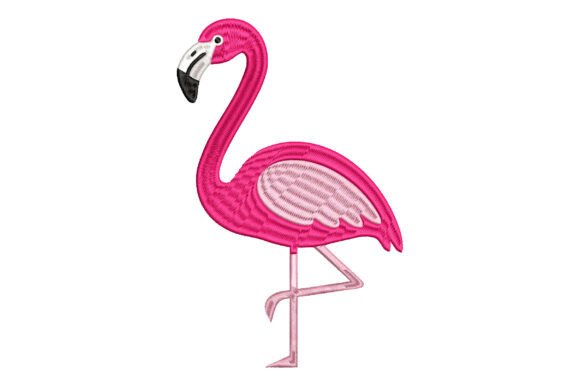 Download Flamingo Embroidery Design - Design Collection