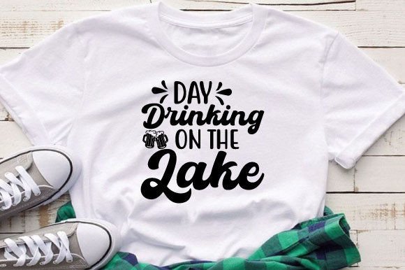 Download Day Drinking on the Lake Svg Design - Design Collection
