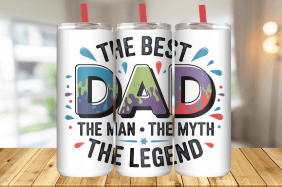 Download Fathers Day Best Dad Ever Tumbler Design - Design Collection