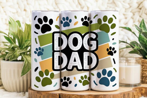 Download Dog Dad 20oz Tumbler Design - Design Collection