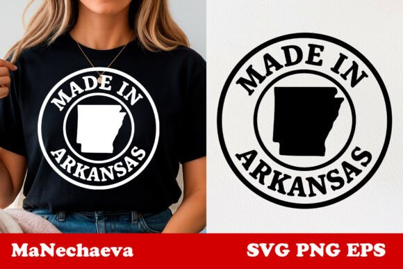 Download Made in Arkansas Stamp SVG Design - Design Collection