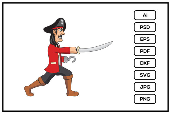 Download Cartoon of Pirates Design Illustration - Design Collection