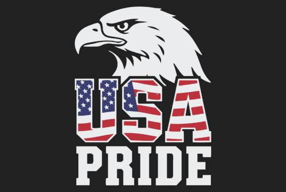 Download USA Pride Patriotic Bald Eagle Design - Design Collection