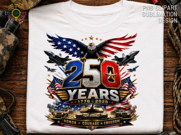 Download 250 Years of Freedom Patriotic Eagle PNG - Premium Resources