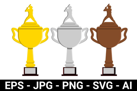 Download Baseball Trophy Perfect for Design - Design Collection
