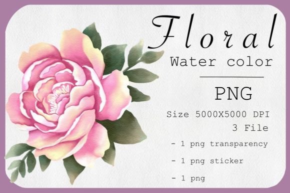 Download Floral Watercolor Design - Design Collection