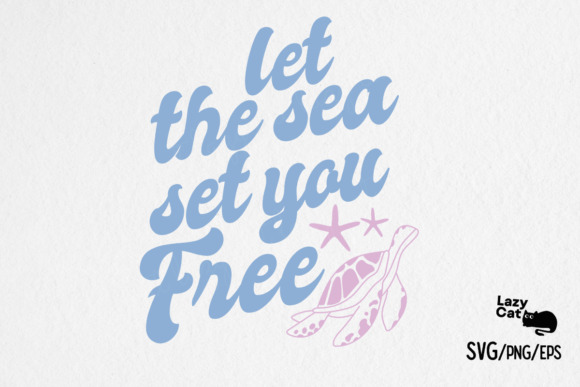 Download Summer Beach Turtle Quote SVG Design - Design Collection