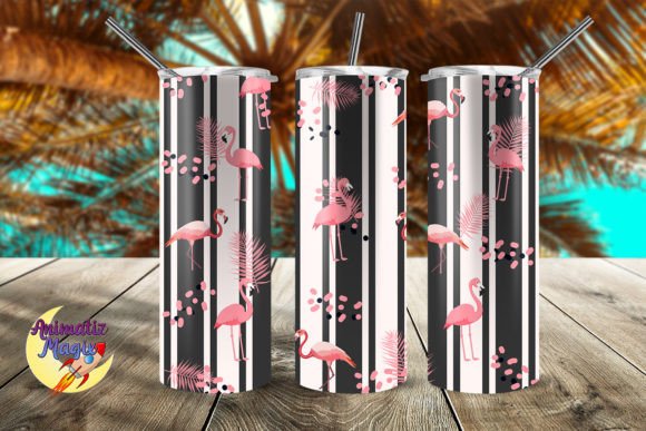 Download Flamingos Tropical Tumbler Wrap Design - Tumbler wrap design Collection