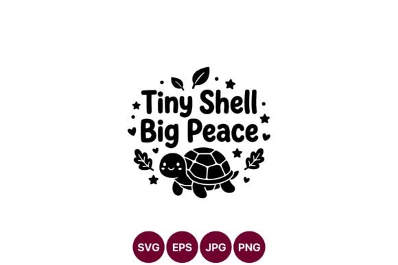 Download Cute Turtle Quote SVG Design - Design Collection