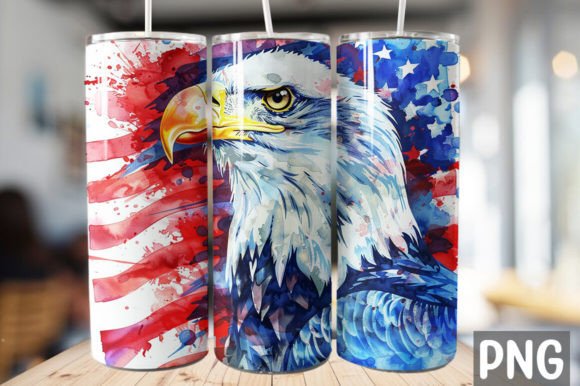 Download American Eagle Skinny Tumbler Design - Design Collection