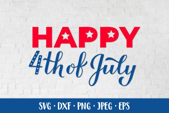 Download Happy 4th of July. Fourth of July Design - Design Collection