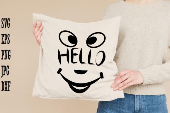 Download Hello SVG Printable Typography Design - Design Collection