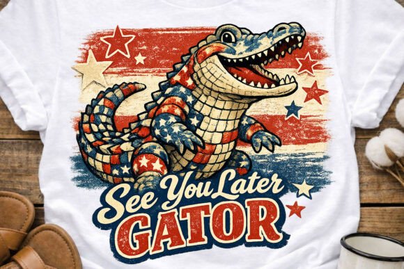 Download See You Later Gator PNG Design - Design Collection
