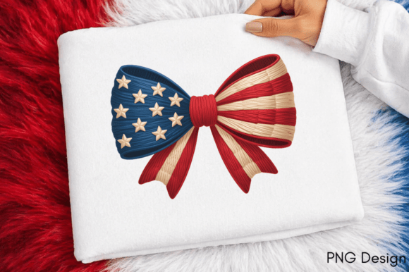 Download Patriotic Bow PNG Design - Design Collection