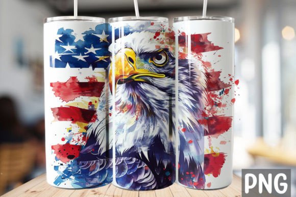 Download American Eagle Skinny Tumbler Design - Design Collection