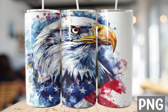 Download American Eagle Skinny Tumbler Design - Design Collection