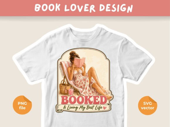 Download Bookish Watercolor Design, Summer Read - Design Collection